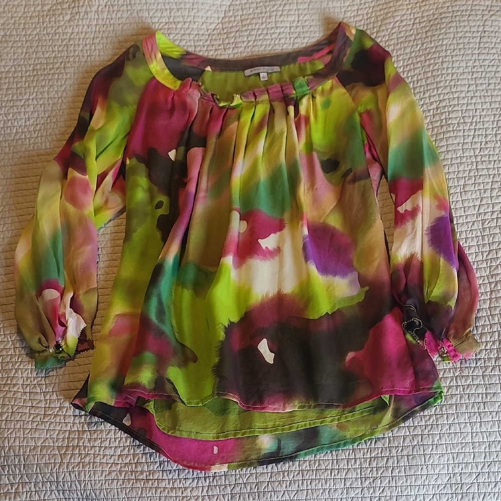 Ann Klein Silk Blouse, Size 6